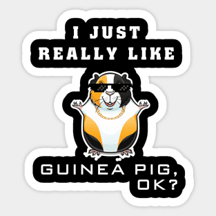 Guinea Pig Lover | Best Slayer Ever Sticker